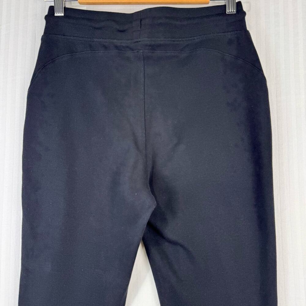 Alphalete Classic Capital Logo Black Crop Hoodie & Jogger Sweatpants Size Medium - Picture 10 of 12